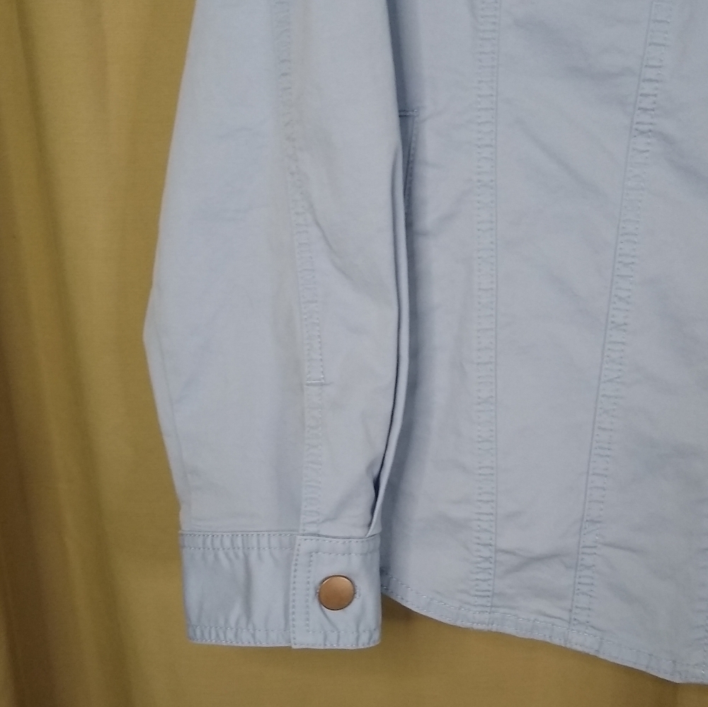 Pendleton Light Blue Button Up Trucker Jacket Sha… - image 5